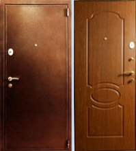 Входные двери ЛЕКС - Металлическая стальная входная дверь Лекс 2 береза