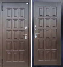 Входные двери АРГУС - Дверь Аргус ДА-40 венге тисненый/венге