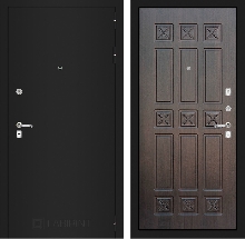Коллекция CLASSIC шагрень черная - Входная дверь CLASSIC шагрень черная 16 - Алмон 28