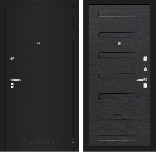 Коллекция CLASSIC шагрень черная - Входная дверь CLASSIC шагрень черная 14 - Эковенге