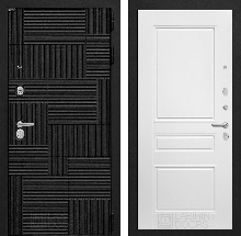PAZL от 31500 - Входная дверь PAZL 03 - Белый софт