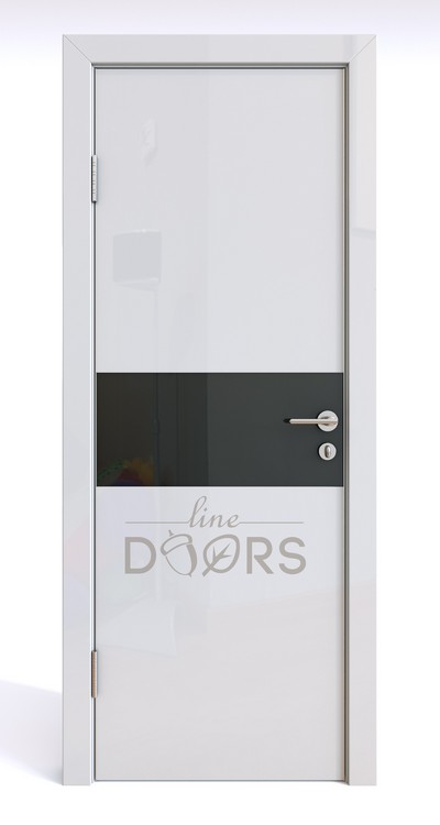 Межкомнатные двери Line Doors (Линия Дверей) - Дверная Линия мод.501 глянец : Стекло лакобель