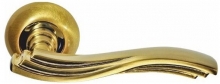 VINTAGE - Дверная ручка Винтаж v14c матовое золото