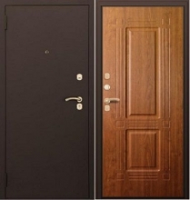 Входные двери АРГУС - Дверь Аргус Тепло-1 Терморазрыв медный антик/дуб янтарный
