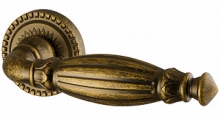 Ручки дверные на раздельном основании - Ручка раздельная Bella CL2-OB-13 Античная бронза