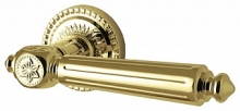 Ручки дверные на раздельном основании - Ручка раздельная Matador CL4 GP Золото