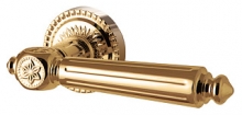 Ручки дверные на раздельном основании - Ручка раздельная Matador CL4-GOLD-24 Золото 24К ID товара: 28721