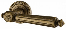 Ручки дверные на раздельном основании - Ручка раздельная Matador CL4-OB-13 Античная бронза ID товара: 28719