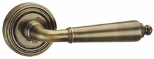 Ручки дверные на раздельном основании - Ручка раздельная LIBRETTO ML ABG-6 зеленая бронза ID товара: 33147