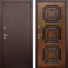 Входные двери REX - Входная дверь с терморазрывом Rex Термо (Медь / Дуб золотой)