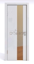 Межкомнатные двери Line Doors (Линия Дверей) - Дверная Линия мод.504 Глянец : Стекло