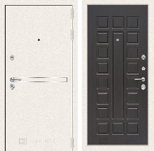 Коллекция Line WHITE - Входная дверь Лайн WHITE 04 - Венге