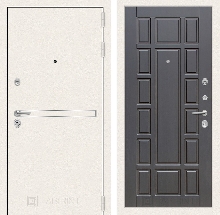 Коллекция Line WHITE - Входная дверь Лайн WHITE 12 - Венге