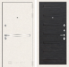 Коллекция Line WHITE - Входная дверь Лайн WHITE 14 - Эковенге