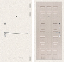 Коллекция Line WHITE - Входная дверь Лайн WHITE 04 - Беленый дуб