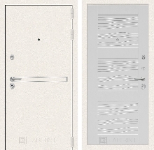 Коллекция Line WHITE - Входная дверь Лайн WHITE 06 - Белое дерево