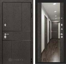Коллекция URBAN от36500 - Входная дверь URBAN с Зеркалом Максимум - Венге