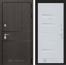 Коллекция URBAN от36500 - Входная дверь URBAN 14 - Дуб кантри белый горизонтальный