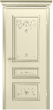 Серия Корона - Межкомнатная дверь Трио Корона В 3 тип Глухая