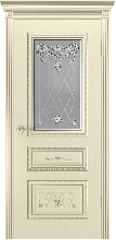 Серия Корона - Межкомнатная дверь Трио Корона В 3 Стекло