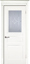 Коллекция Смальта - Межкомнатная дверь Текона — модель Смальта 1:Стекло