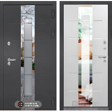 Уличные двери с терморазрывом - Входная дверь Тундра с терморазрывом и стеклопакетом