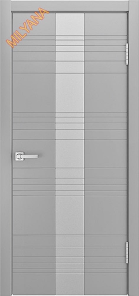 Коллекция MILYANA ID - Межкомнатная дверь IDXL  Тип: со стеклом Материал: шпон