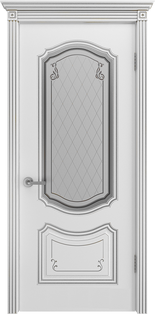 Серия Классика - Межкомнатная дверь Соло В 3 Стекло