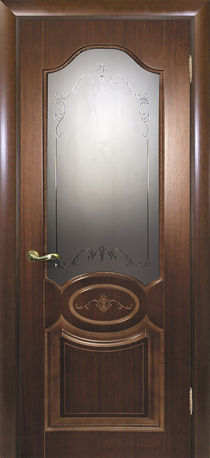 коллекция Мулино - Межкомнатная дверь Текона — модель Мулино 04 Стекло