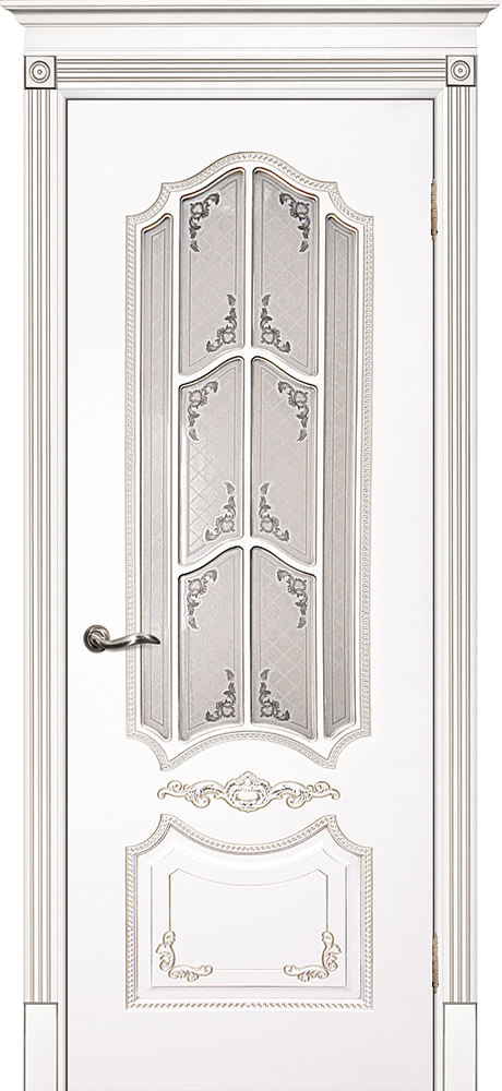 Коллекция Смальта - Межкомнатная дверь Текона — модель Смальта 10 Стекло