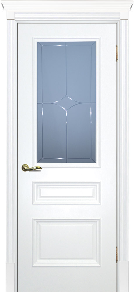 Коллекция Смальта - Межкомнатная дверь Текона — модель Смальта 6:Стекло