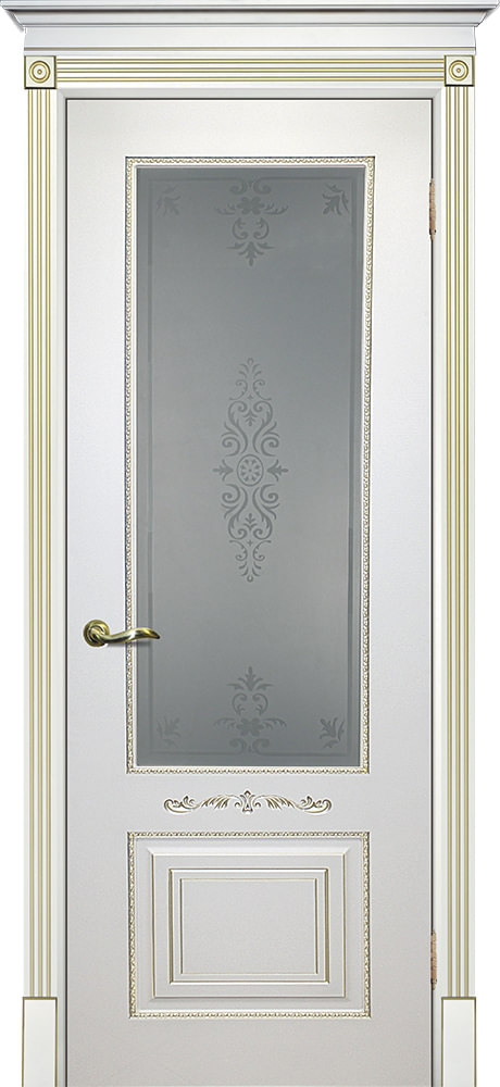 Коллекция Смальта - Межкомнатная дверь Текона — модель Смальта 4:Стекло